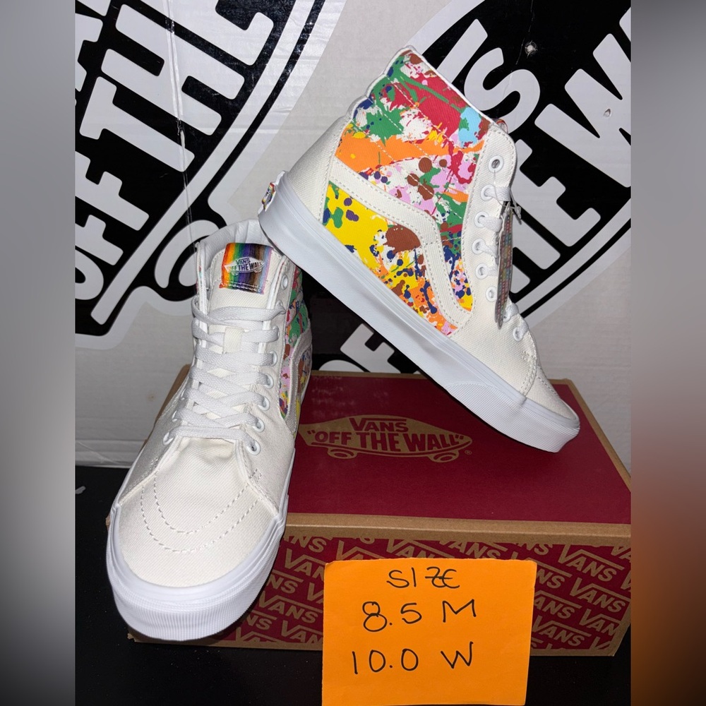 Vans Sk8-Hi sz 8.5 Men’s 10.0 Women’s